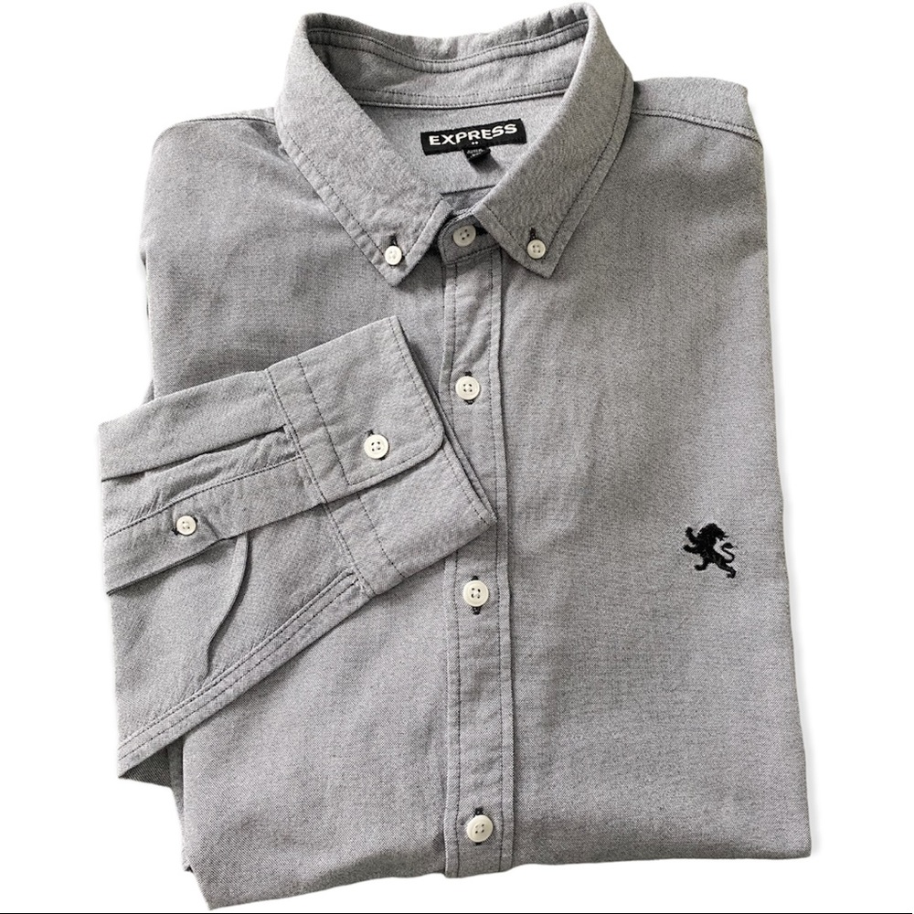 EXPRESS Men’s Long Sleeve Shirt. Size XXL
